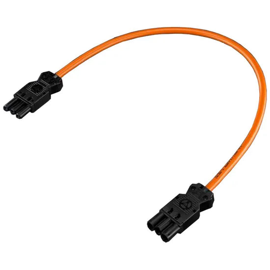 SZ Cable de alimentación de paso 1 metro naranja 5pz