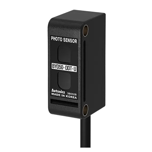 BYD50-DDT Sensor fotoeléctrico compacto conver reflectivo 10-50mm 24VCD NPN