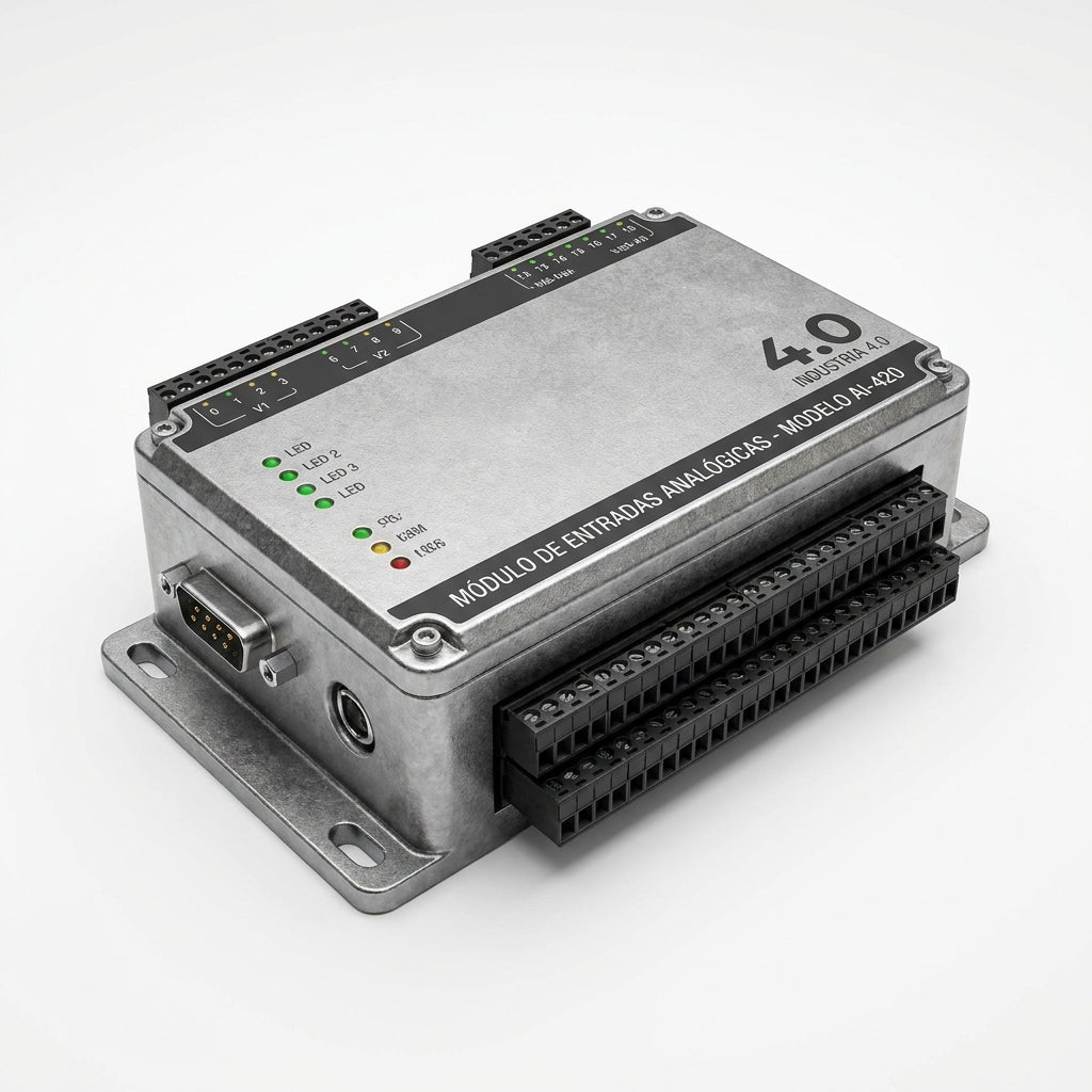 BIND TERMINAL DE ENTRADIAS ANALOGICAS 4 CANALES 0-10 V - 12 BITS EL3064 BECKHOFF