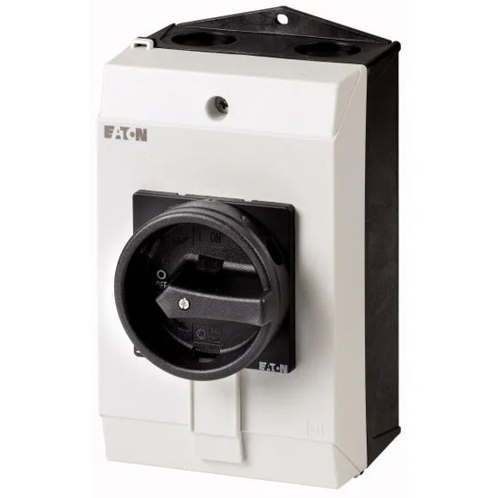 P1-32/I2/SVB-SW Interruptor principal Maneta negra 3P 32A con caja IP65.
