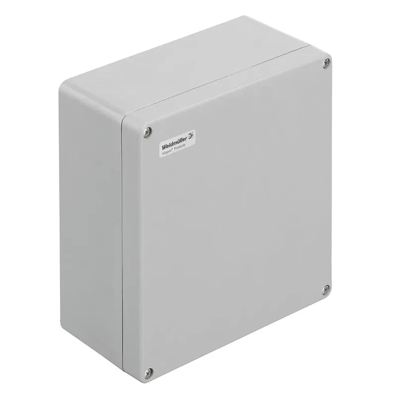 KLIPPON Caja de bornes de poliester 250Hx255Wx120Dmm IP66 RAL 7035 1 pieza
