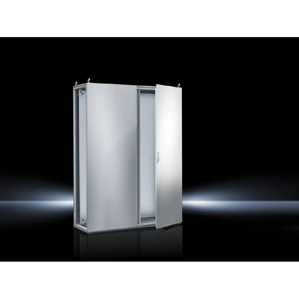 TS8 Armario de chapa de acero 1800Hx1200Wx600Dmm 2 Puertas IP55 NEMA 12 RAL7035