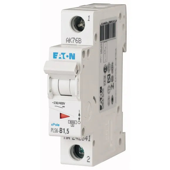 PLS6-B1.5-MW Xpole Interruptor termomagnético (ITM) 1P 1.5A 6kA Curva B