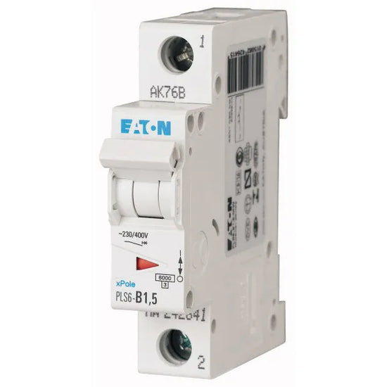 PLS6-B1.5-MW Xpole Interruptor termomagnético (ITM) 1P 1.5A 6kA Curva B