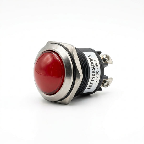 BIND WERMA LED VERDE 24VAC/VDC 50mm