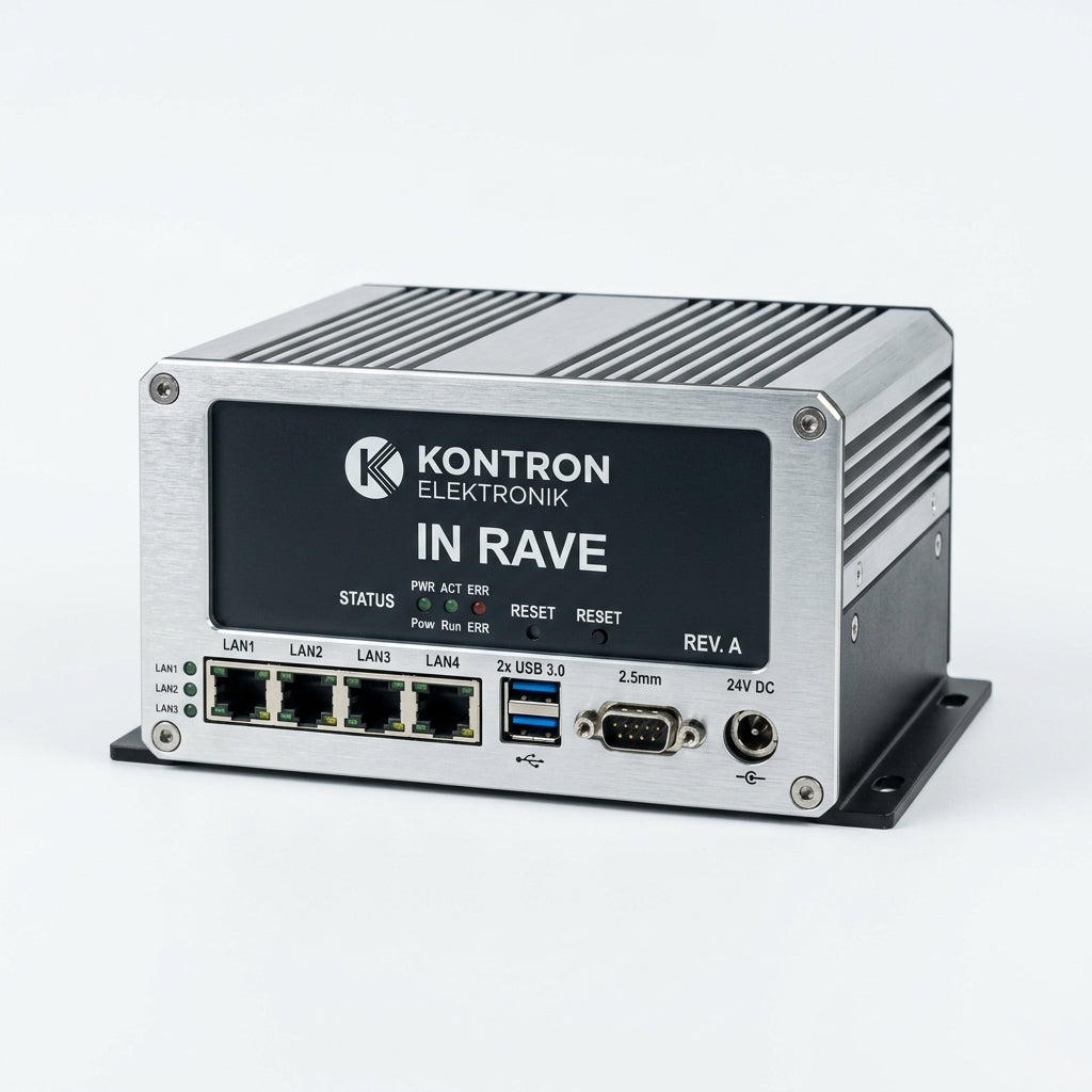 KONTRON ELEKTRONIK IN RAVE ORDENADOR PORTATIL INDUSTRIAL (CON DETALLE)