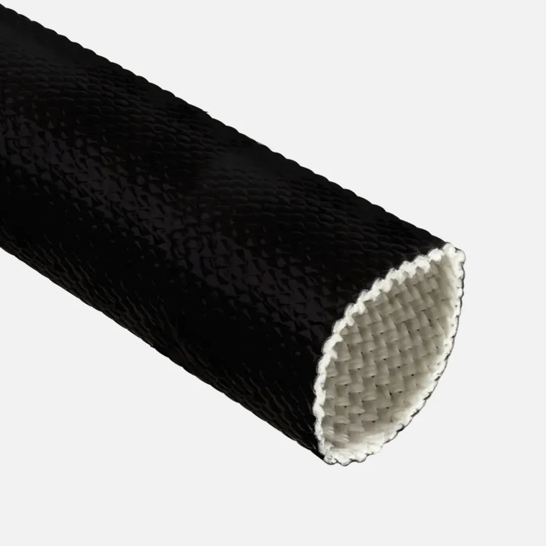 ESPAGUETTI FIBRA DE VIDRIO 6 mm 1/4 NEGRO