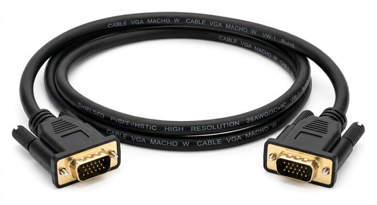 CABLE VGA MACHO W