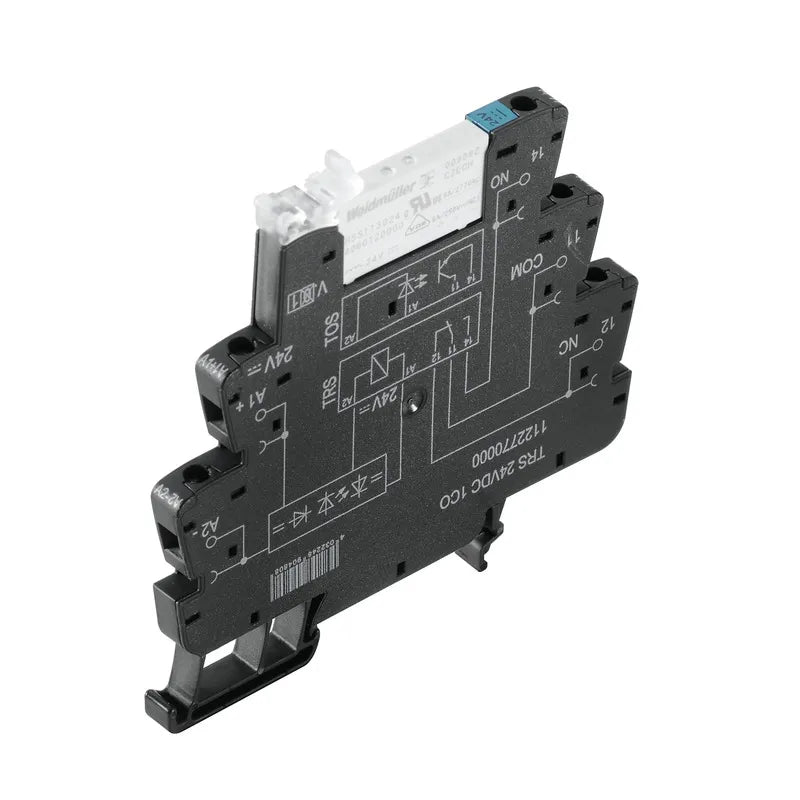 TRS 24VDC ACT Interfaz relé + Base 6.4mm 24VCD 1NA 6A 250V
