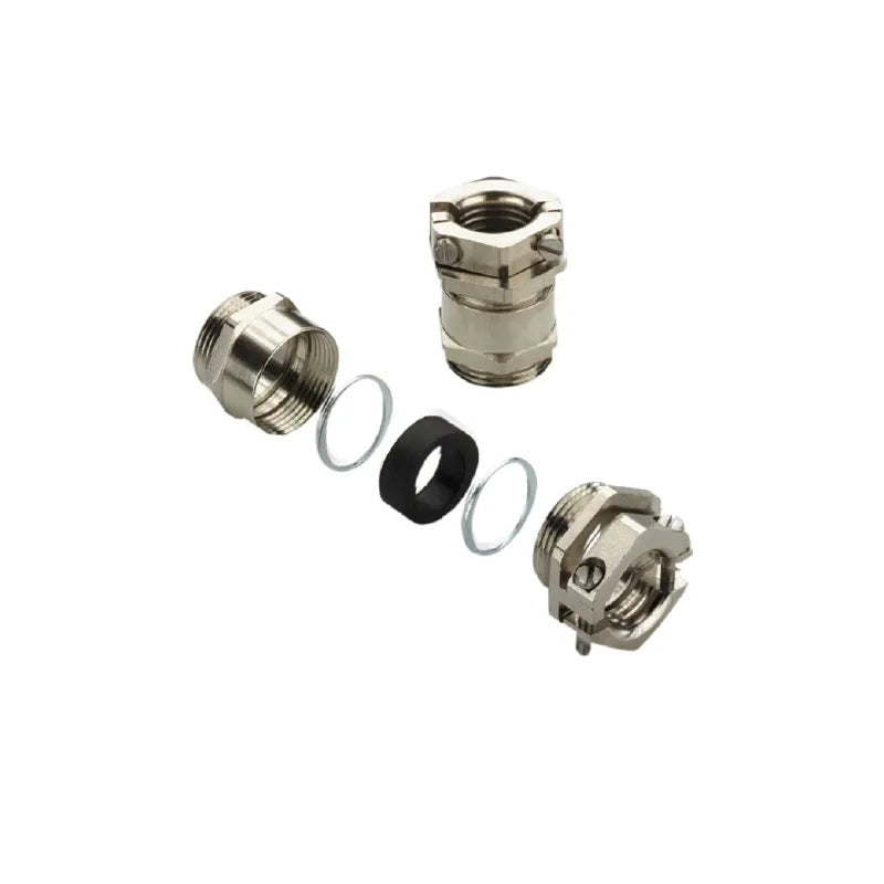 VG 21-MS54 Conector glandula de latón niquelado PG21 15-17mm IP54