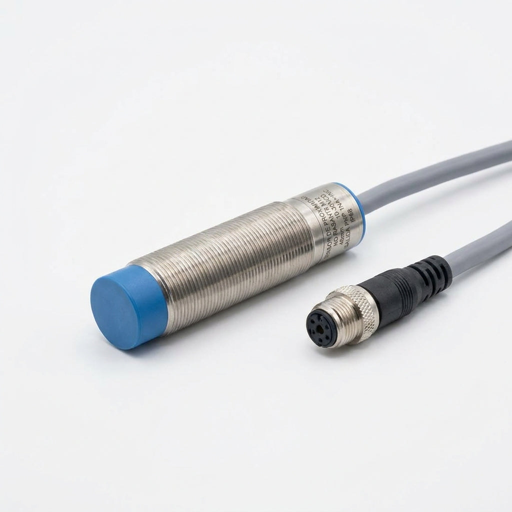 Sensor de proximidad no rasante M12 40mm 10-30VCD Salida PNP 1NA+1NC IP68