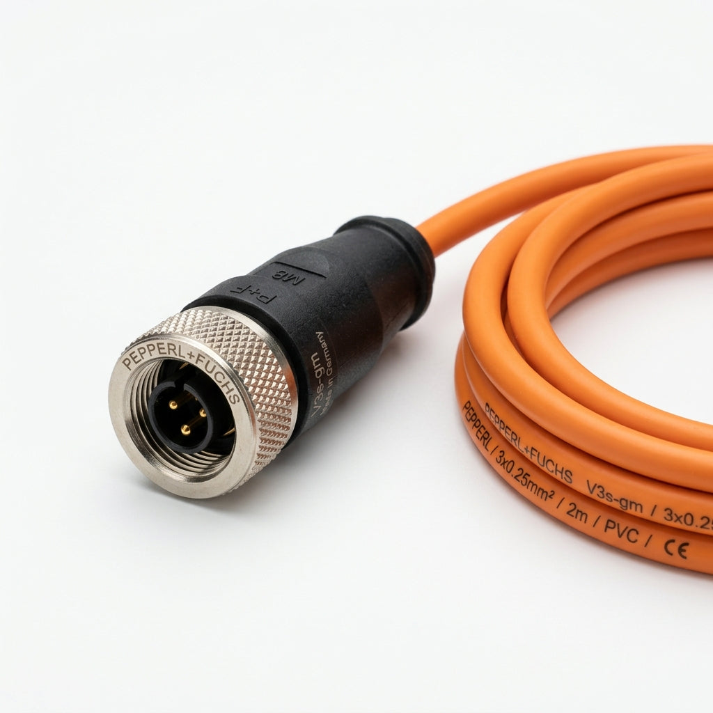 Pepperl + Fuchs V3s-gm conector macho M8