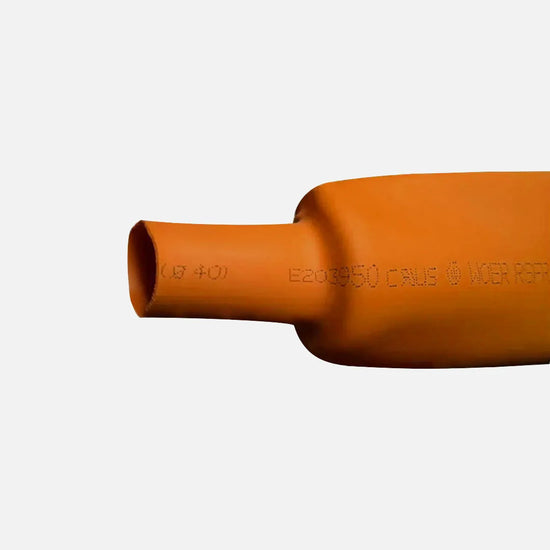 Tubo termocontráctil naranja Contracción 2:1 9mm (3/8″) 8-6AWG
