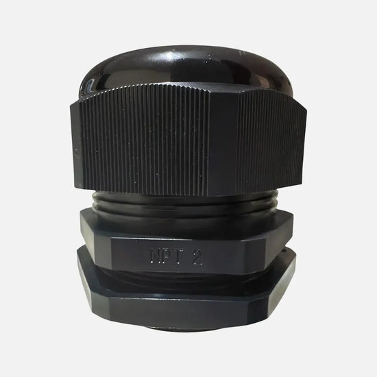 Conector glándula NPT 2″ Negro TEMPER