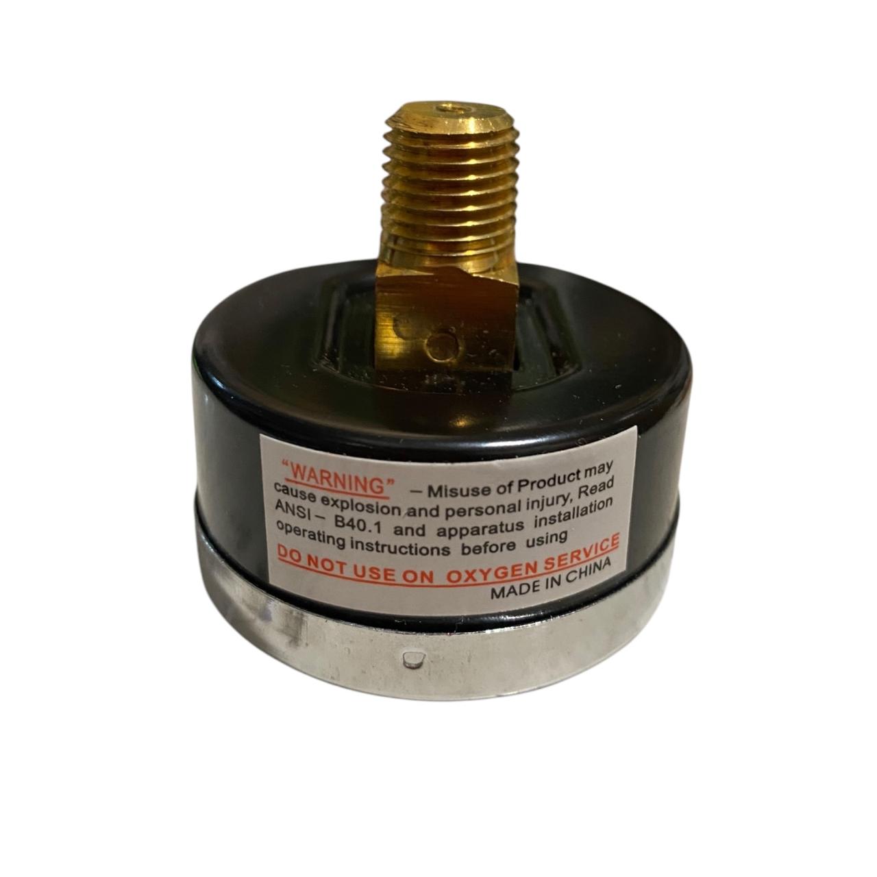 Manómetro ymax GAUGE, 0-60 PSI, 1/4 black