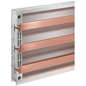 SV Soporte de barras colectoras 800A para sistema 60mm 4 polos 1000V RAL7035 3pz