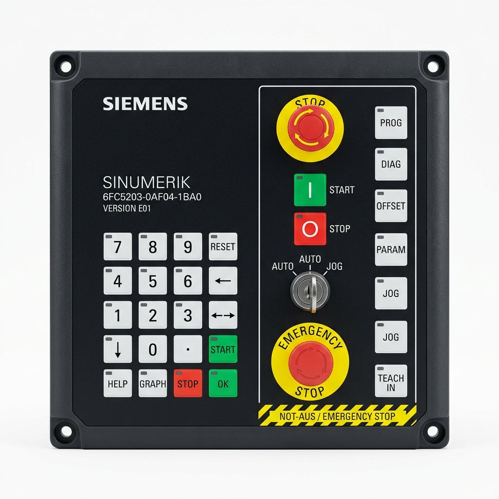 SIEMENS 6FC5203-0AF04-1BA0 PANEL DE FRONTAL DE OPERADOR