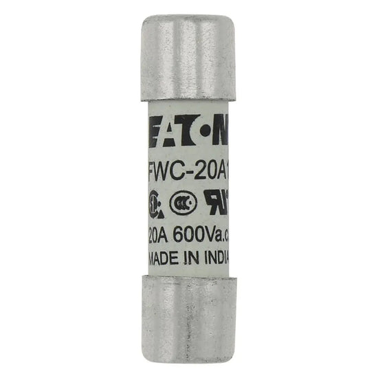 Fusible ultrarrápido aR 20A 600VAC/700VDC 200kAIC 10x38mm casquillo IP20