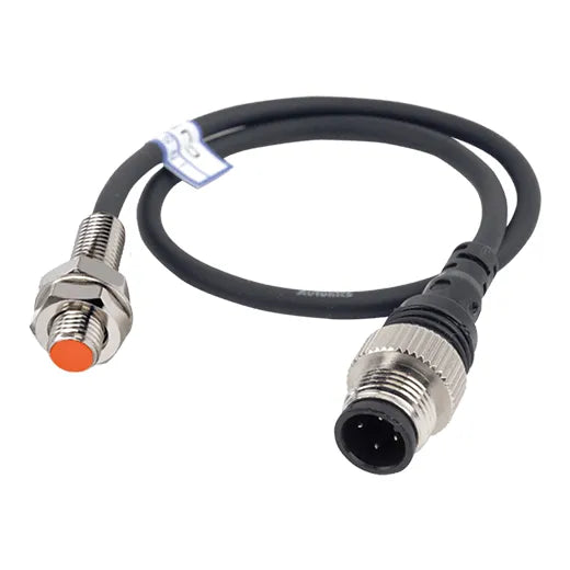 PRW08-1.5DP Sensor inductivo M08 SN 1.5mm Rasante 24VCD PNP NA T/cable conector