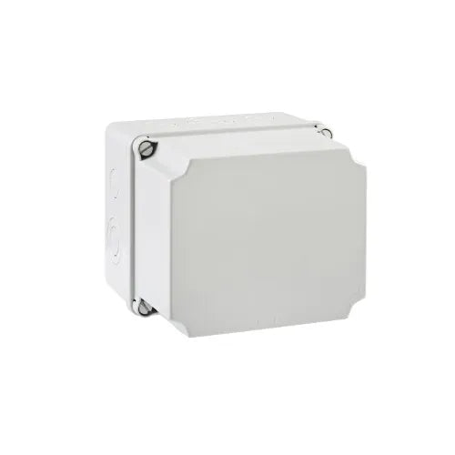 19800 Caja estanca guardamotor laterales lisos Tapa Opaca 156Hx180Wx160Dmm IP67