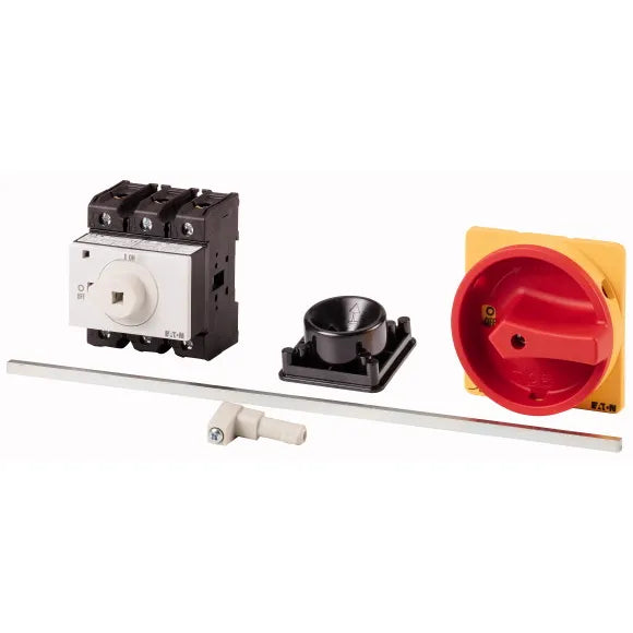P3-100/M4/SVB Interruptor CAM principal Maneta roja 3P 100A Riel DIN 400mm IP65.
