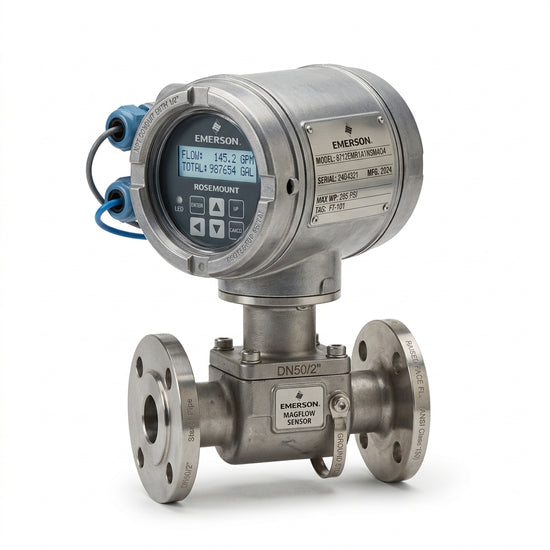 EMERSON 8712EMR1A1N5M4Q4 transmisor de caudal tipo electromagnético