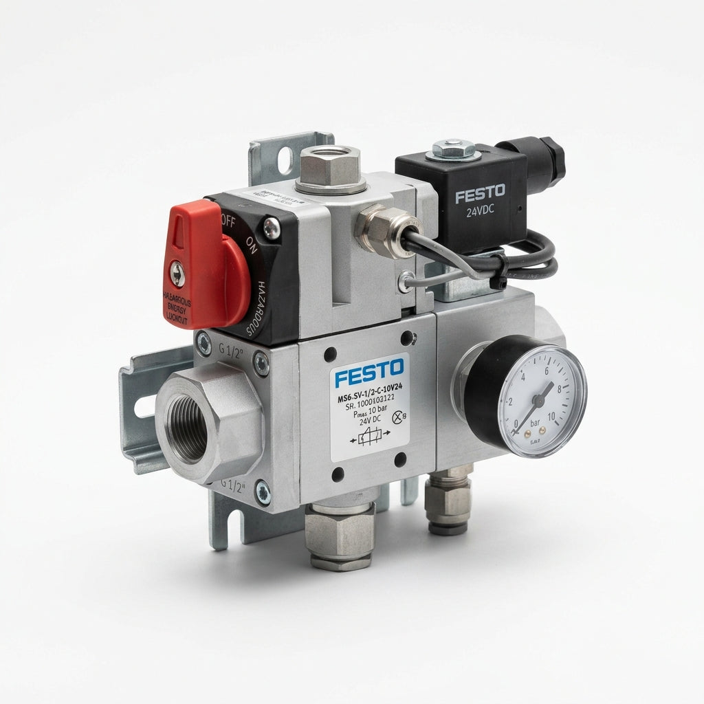 FESTO MS6-SV-1/2-C-10V24