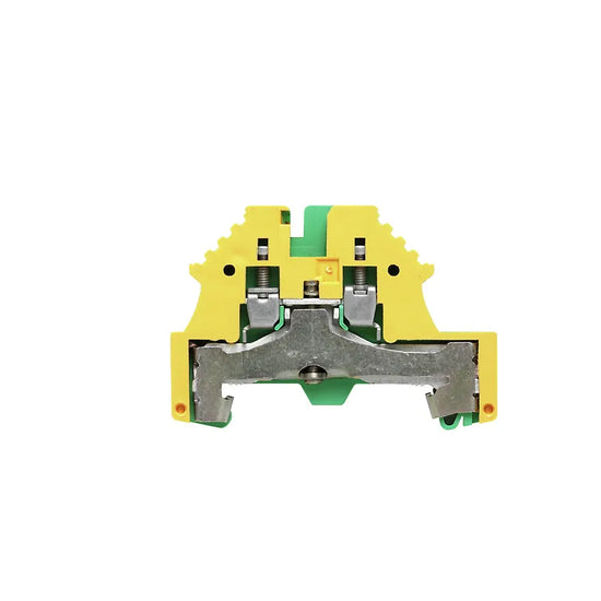 WPE 2.5N Clema compacta para tierra 2.5mm² 26-12AWG 500VCA Verde-Amarillo