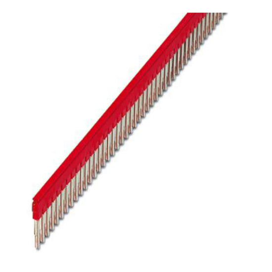 FBS 50-6 Puente enchufable 50 polos paso de 5.2mm 32A montaje insertable rojo