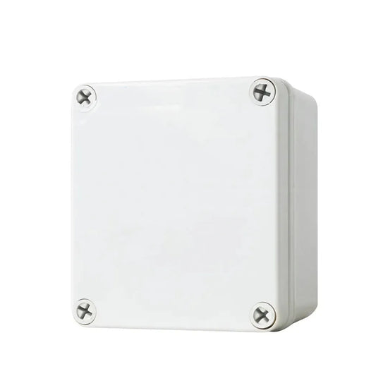 Caja de distribucion sobrep. p. opaca c/plat. 125HX125WX75Dmm Plastic PC IP67