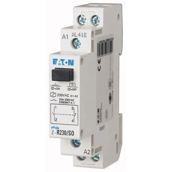 Z-R230/SS 20A 230V CONTACTOR 1NA1NC