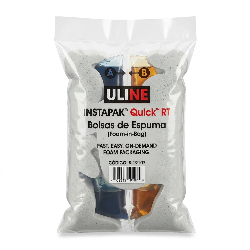 ULINE INSTAPAK BOLSAS DE ESPUMA