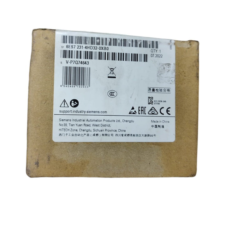 Siemens 6ES7 231-4HD32-0XB0 módulo entrada analógica