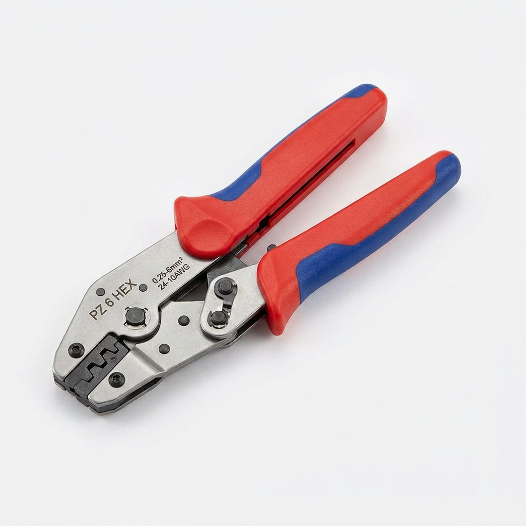 PZ 6 HEX Herramienta para prensar ferrules 0.25-6mm² 24-10AWG
