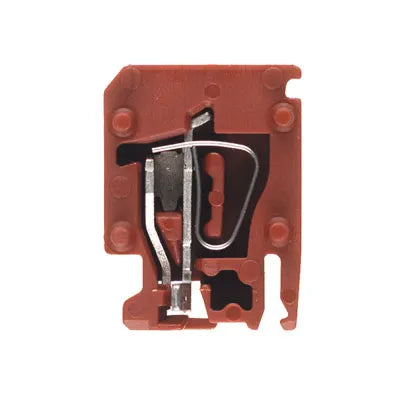 ZVL 1.5 BR Inserto de distribución 1.5mm² 26-14AWG 17.5A 250VCA Cafe