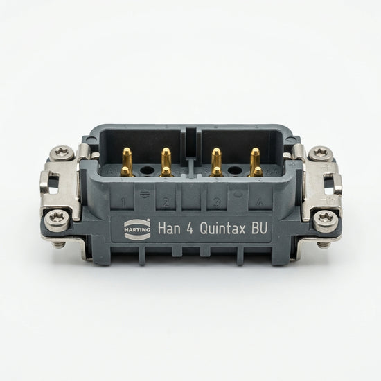 HARTING HAN 4 QUINTAX BU INSERTO DE CONTACTOS TIPO QUINTAX