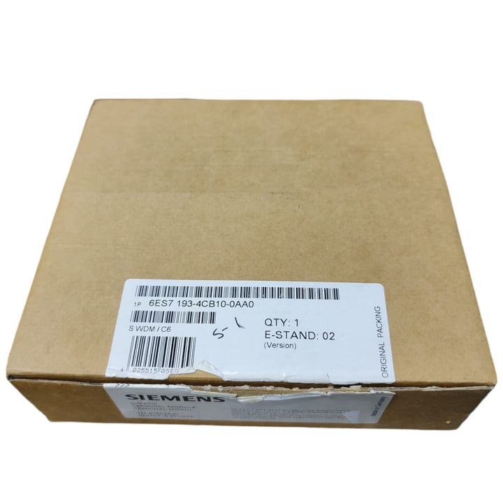 Siemens 6ES7 193-4CB10-0AA0 bloque terminal