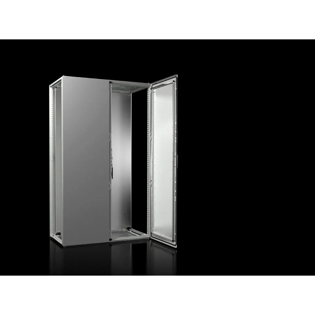 VX25 Armario de chapa de acero 2000Hx1200Wx600Dmm 2 Puertas IP55 NEMA 12 RAL7035