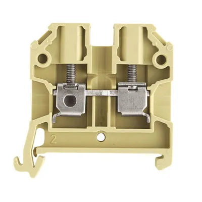 SAK 4/35 Clema de paso en color beige 4mm² 22-12AWG 32A 800VCA