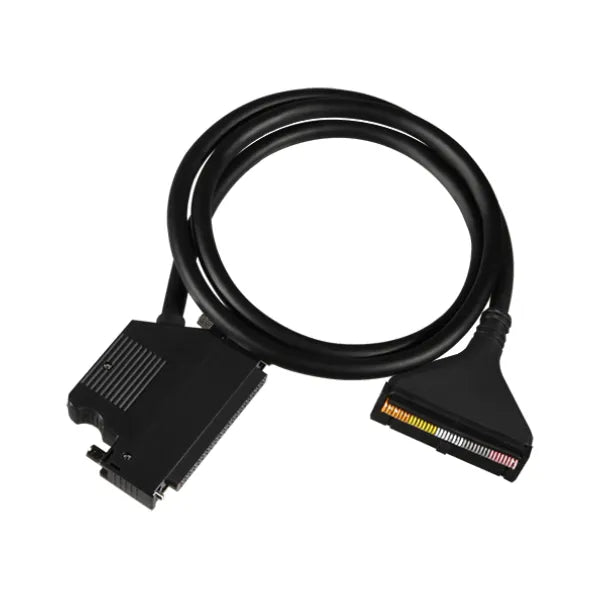 CO40-HP010-L Cable I/O con conector macho izquierdo Hirose 40P 40 hilos 1mt