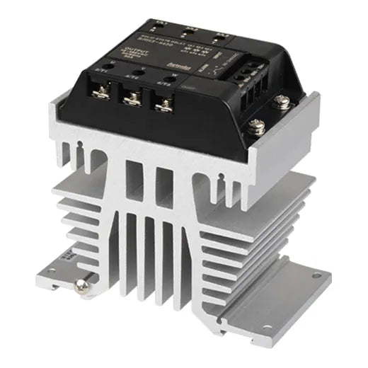 SRH3-4450 SSR trifásico con disipador 50A Input 90-240VCA Output 48-480VCA
