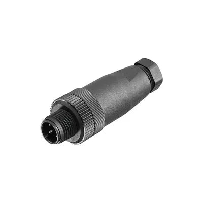 SAIS-4/7-(KV) Conector macho recto M12 4P PG7 Codigo A IP67