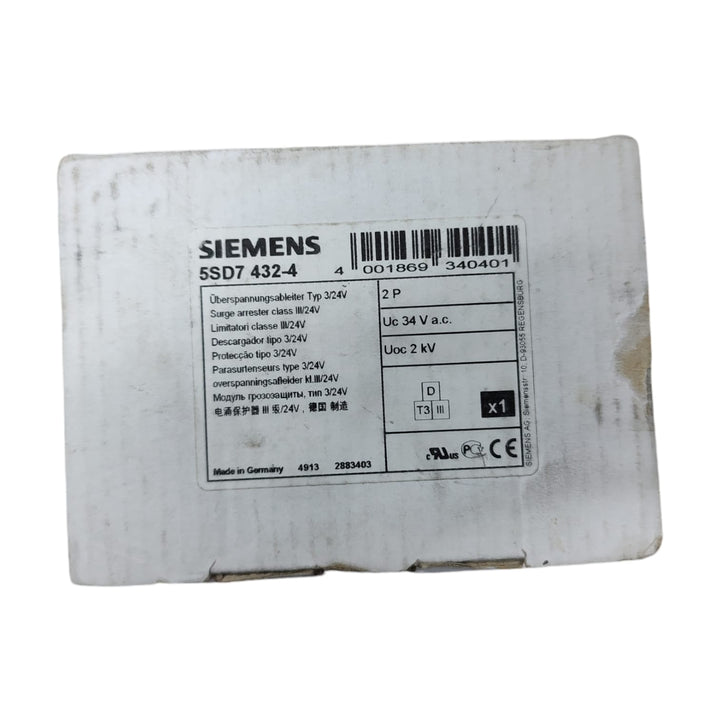 Siemens 5SD7 432-4 relé de sobrecarga