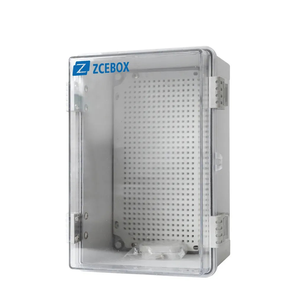Gabinete mural puerta transp. c/plat. 200HX100WX70Dmm Plastic. ABS+PC IP66