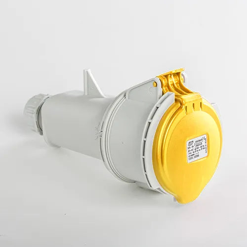 Base aérea 32A 3P+N+T 120VCA 4h Amarillo IP44