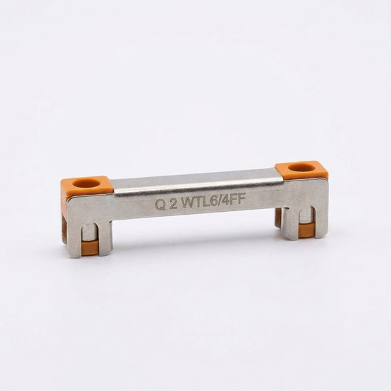 Q 2 WTL6/4FF Puente movil de conexión transversal 2 polos para WTL6/4FF de mm²