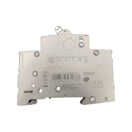 ABB	S 201-NAC6 Interruptor termomagnético