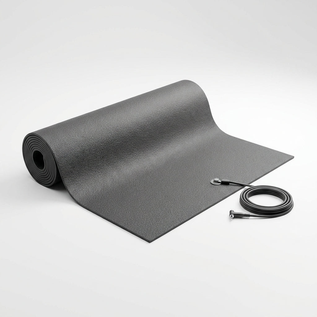 BIND 66404 Desco Statfree T2 Plus Dissipative Dual Layer Rubber Roll Dark Blue Oil Resistant .06 in. x 24 in. x 40 ft.
