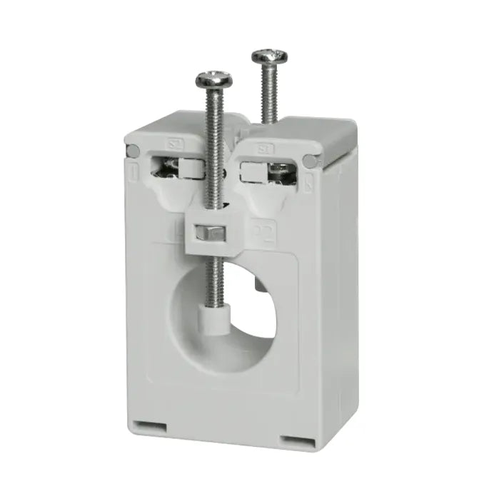 Transformador de corriente núcleo solido 100/5A montaje en riel DIN IP20