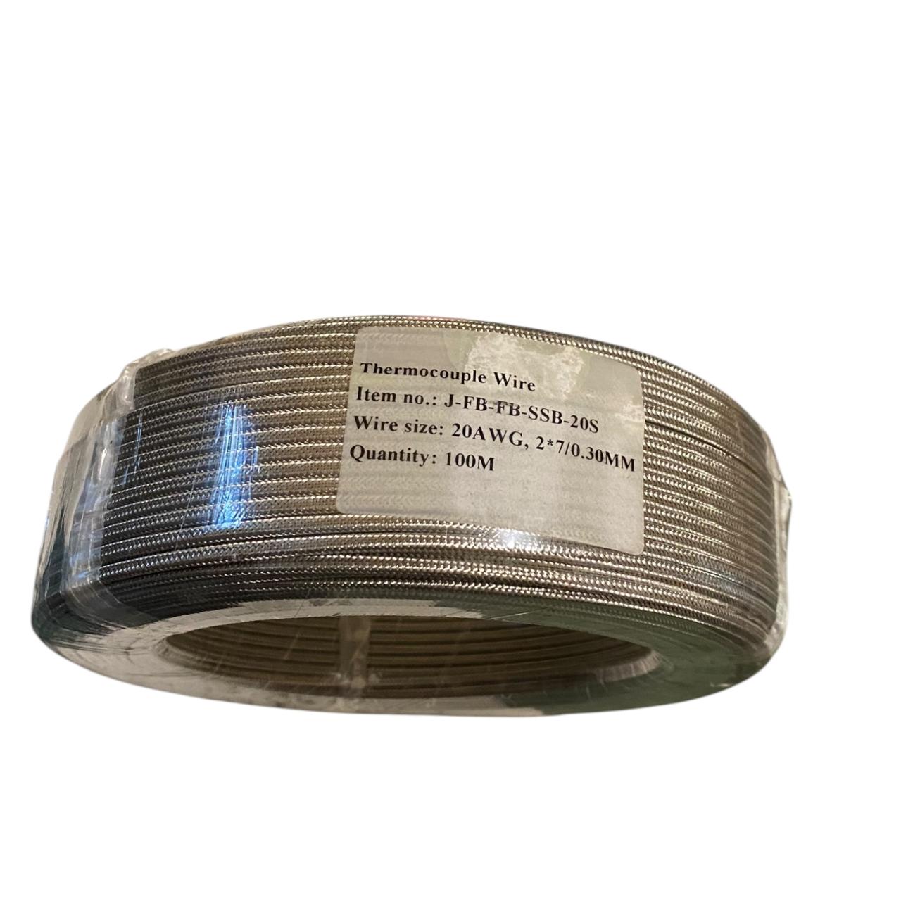 THERMOCOUPLE WIRE JJ-FB-FB-SSB-20S